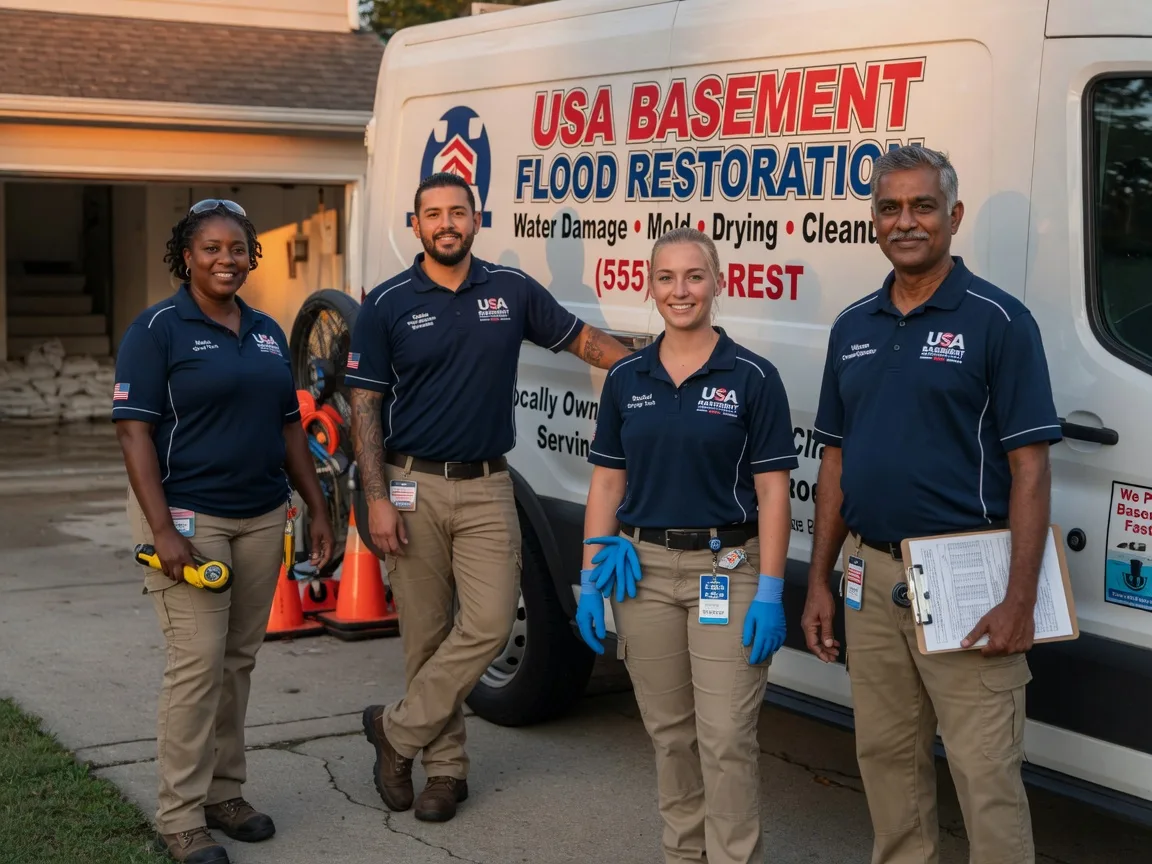 Basement Flood Cleanup company in Laona, WI